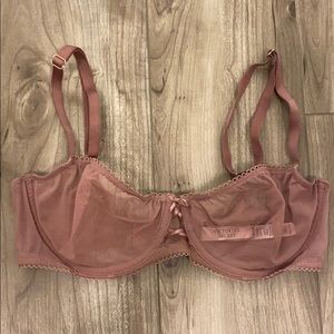 Dream Angels Unlined Victoria’s Secret Bra pink
